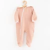 Naujagimio muslininis kombinezonas su gobtuvu New Baby Comfort, rožinis, dydis 74 (6-9 mėn.)