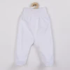 Naujagimio puskojinės New Baby Classic II baltos, 100 % medvilnės