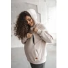 Nėščiųjų ir žindymo džemperis Motherhood oversize milk & love smėlio spalvos, dydis XL