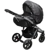 New Baby Basic juodas vežimėlio užvalkalas