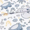 New Baby BASIC kėdutė vaikams „Octopuses“ mėlyna