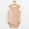 New Baby Classic II šviesiai smėlio spalvos be rankovių bodis mergaitėms