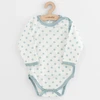 New Baby Classic II Uni 3 vnt. pilno užsegimo bodis mėtų spalvos, dydis 56 (0-3 mėn.)