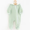 New Baby Comfort muslininis kombinezonas su gobtuvu, šalavijų spalvos, dydis 80 (9-12 mėn.)