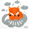 New Baby Fox pilka Minky kėdutė vaikams