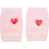 New Baby kūdikių kelių apsaugos su ABS „I Love Mum and Dad“, rožinės spalvos