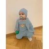 New Baby Luxury drabužiai Oliver pilka, dydis 56 (0-3 mėn.)