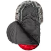 New Baby Luxury Fuzzy raudonas kailinis paltukas