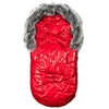New Baby Luxury Fuzzy raudonas kailinis paltukas