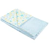 New Baby mėlyna kūdikio antklodė 80x102 cm
