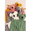 Dėlionė New Baby muslininis minkštas žaislas Koala garstyčių spalvos