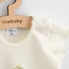 New Baby Olives trumpomis rankovėmis ekologiškos medvilnės suknelė kūdikiams