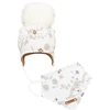 New Baby Special One rudens kepuraitė mergaitėms su kaklo skara, dydis 86 (12-18 mėn.)