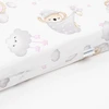 New Baby STANDARD poroloninis čiužinys 120x60x6 cm, rožinis su koala raštu