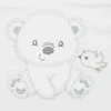 New Baby Sweet Bear baltas rinkinys kūdikiams, dydis 62 (3-6 mėn.)
