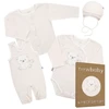New Baby Sweet Bear kūdikių komplektas motinystei, smėlio spalvos, dydis 62 (3-6 mėn.)