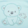 New Baby Sweet Bear nėščiųjų rinkinys mėlynas, dydis 62 (3-6 mėn.)