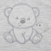 New Baby Sweet Bear pilkas nėščiųjų rinkinys, dydis 56 (0-3 mėn.)