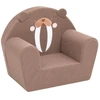 New Baby Walrus vaikiškas kordurovinis fotelis