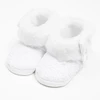 New Baby žieminiai nėriniuoti bateliai kūdikiams (0-3 mėn.), balti, dydis 0-3 mėn.