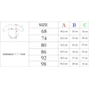 Nicol Tomi oranžinis trumpomis rankovėmis medvilninis kūdikio bodis, dydis 68 (4-6 mėn.)