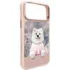 NIMMY dėklas GENTLE PETS SERIES DOG, suderinamas su MagSafe, skirtas IPHONE 18 Pro Max/17 Pro Max rožinė