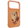 NIMMY dėklas LION, suderinamas su MagSafe, skirtas IPHONE 18 Pro/17 Pro, oranžinis