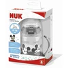 NUK Disney Mickey mokomasis buteliukas su temperatūros kontrole, 150 ml, raudonas