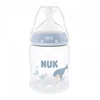 NUK First Choice termometru kontroliuojamas kūdikio buteliukas 150 ml, banginis
