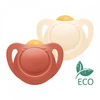 NUK For Nature latekso čiulptukai 6-18 mėn., 2 vnt., raudoni dėžutėje
