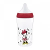NUK Perfect Match kūdikio buteliukas su temperatūros kontrole Disney Minnie 260 ml raudonas