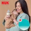 NUK Perfect Match kūdikio buteliukas su temperatūros kontrole XL Monkey 360 ml