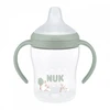 NUK Perfect Match Learner butelis 150 ml su silikoniniu snapeliu ir temperatūros kontrole, avinėlis