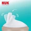 NUK Perfect Match Learner butelis 150 ml su silikoniniu snapeliu ir temperatūros kontrole, avinėlis