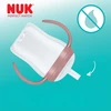 NUK Perfect Match mokomasis kūdikio buteliukas su silikoniniu šiaudeliu BEAR 150 ml