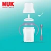 NUK Perfect Match mokomasis kūdikio buteliukas su silikoniniu šiaudeliu PENGUIN 150 ml