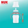 NUK Perfect Match mokomasis kūdikio buteliukas su silikoniniu šiaudeliu BEAR 150 ml