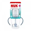 NUK Perfect Match mokomasis kūdikio buteliukas su silikoniniu šiaudeliu PENGUIN 150 ml