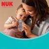 NUK Perfect Match mokomasis kūdikio buteliukas su silikoniniu šiaudeliu BEAR 150 ml