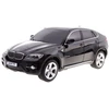 BMW X6 juoda RASTAR modelis 1:24 Zdalnie sterowane Auto SUV + pilot