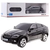 BMW X6 juoda RASTAR modelis 1:24 Zdalnie sterowane Auto SUV + pilot