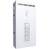 Oem rozetė su 3 lizdais, maks. 3680W, 1xUSB A, 2x type C 25W jungtys su 1,5 m maitinimo laidu E59 balta