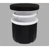 Oem Foldable portable inflatable bathtub 80 x 79 cm juodas
