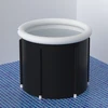Oem Foldable portable inflatable bathtub 75 x 80 cm juodas