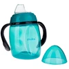 AKUKU neišsiliejanti gertuvė su dviem rankenėlėmis, 280 ml, A0366, TURQUOISE