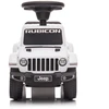 Paspiriamukas stumdukas su garsais Jeep automobilis vaikams baltas