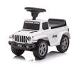 Paspiriamukas stumdukas su garsais Jeep automobilis vaikams baltas