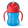 Philips AVENT 9+ mėn. puodelis su šiaudeliu 200 ml, mėlynas