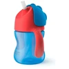 Philips AVENT 9+ mėn. puodelis su šiaudeliu 200 ml, mėlynas