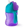 Philips AVENT 9+ mėn. puodelis su šiaudeliu 200 ml, violetinis